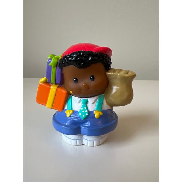Fisher-Price Little People Michael Boy Birthday Party Presents 2005 Figure Toy - Picture 1 of 4